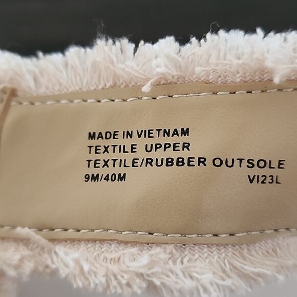 NEW - MICHAEL Michael Kors Berkley Zip Espadrille Platform Sandals Optic White 9 - Picture 8 of 8